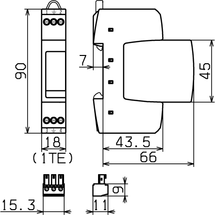 電涌保護(hù)器DR M 2P 255