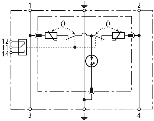 電涌保護(hù)器DR M 2P 255