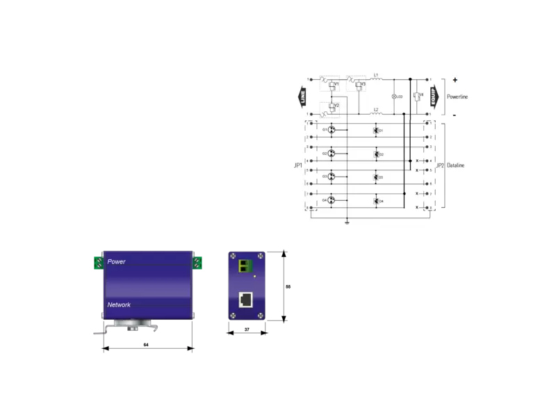 視頻監(jiān)控電涌保護(hù)器MSP-VM48/RINJ